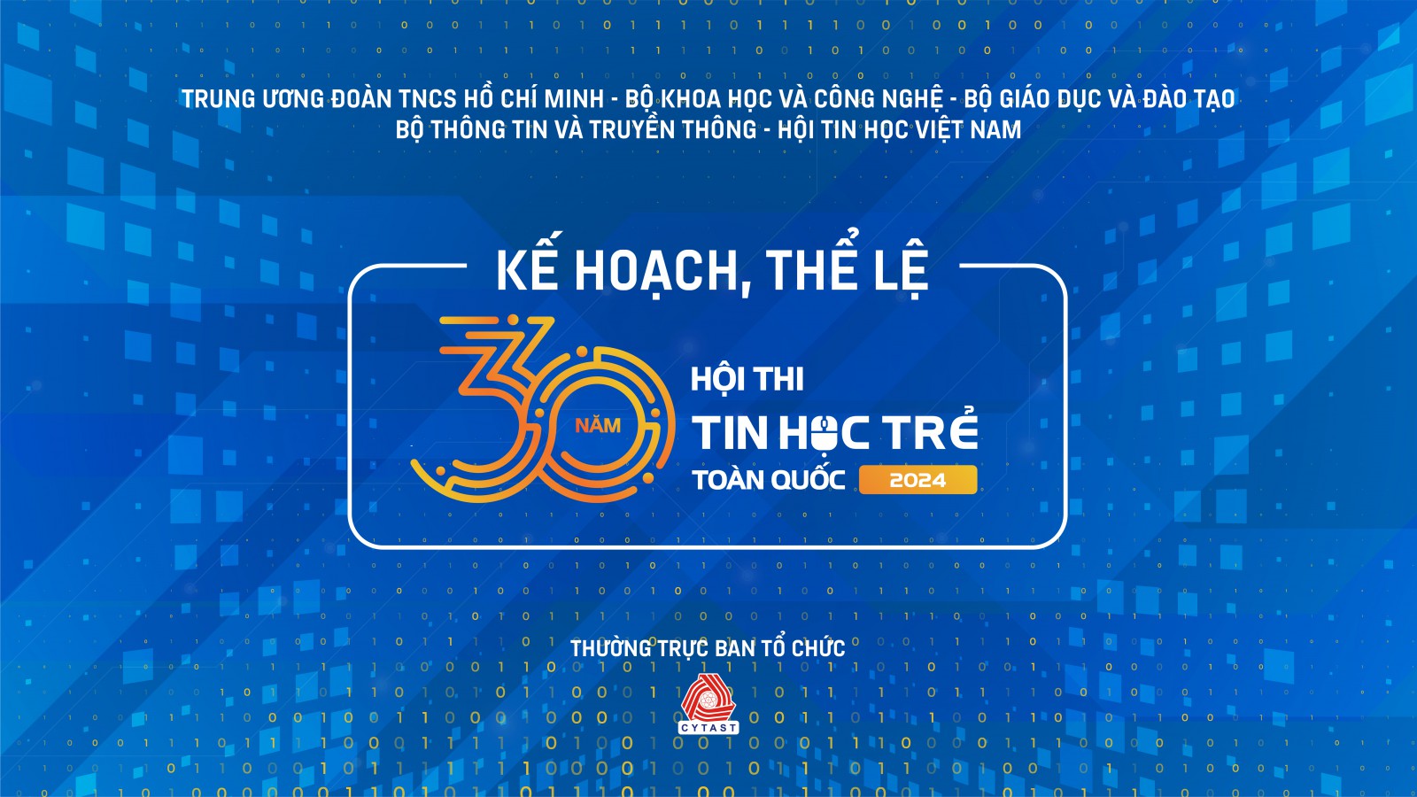 Thông báo tổ chức Hội thi Tin học trẻ toàn quốc lần thứ XXX, năm 2024