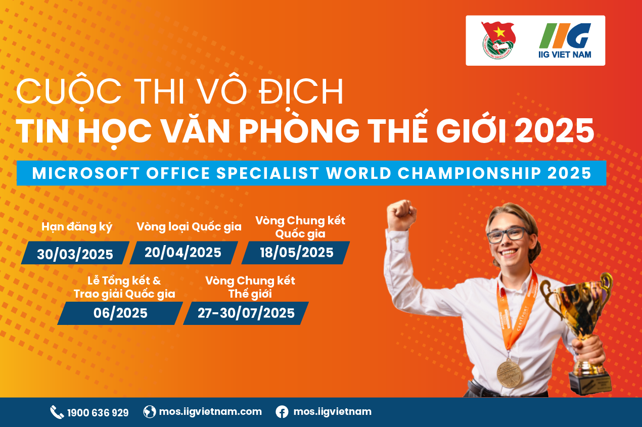MOS World Championship 2025: Mùa giải mới – chinh phục khát vọng mới!