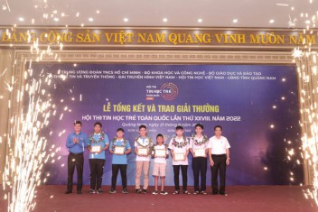 Tổng kết và trao giải Hội thi Tin học trẻ toàn quốc lần thứ XXVIII, năm 2022